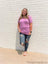 Lavender and Lace V-Neck-Top-The Distressed Rose