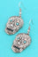 Silver and Turquoise Sugar Skull Earrings