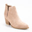 Taupe Suede Ankle Boot-Shoes-The Distressed Rose