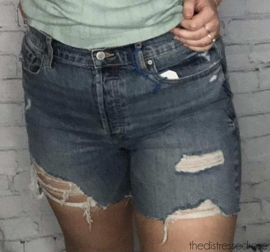 Kailey Shorts-Shorts-The Distressed Rose